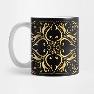 Arabic Moroccan Golden Pattern Mug